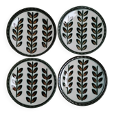 Set 4 plates Rambouillet Boch