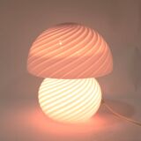 Pink mushroom lamp, Vetri Murano, Italy