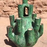 Glazed terracotta tamegroute pottery