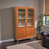 Glass cabinet from a primary school, 1950.