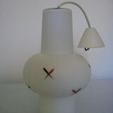 Opaline hanging lamp