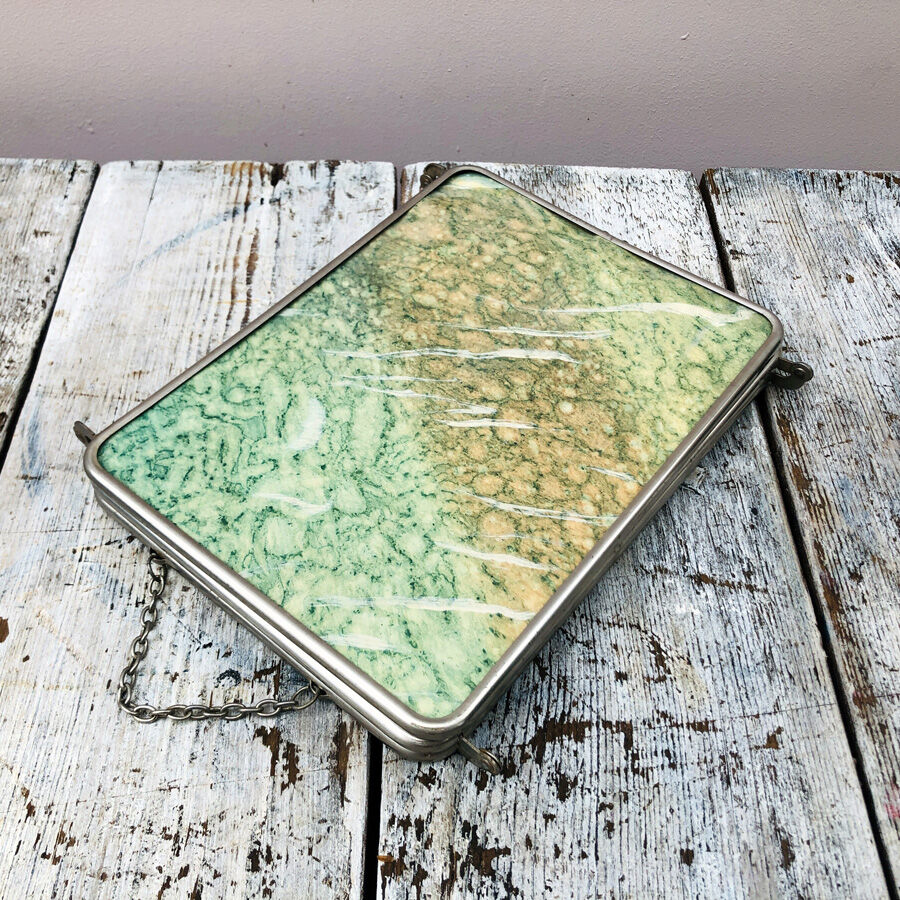 Ancient triptych mirror