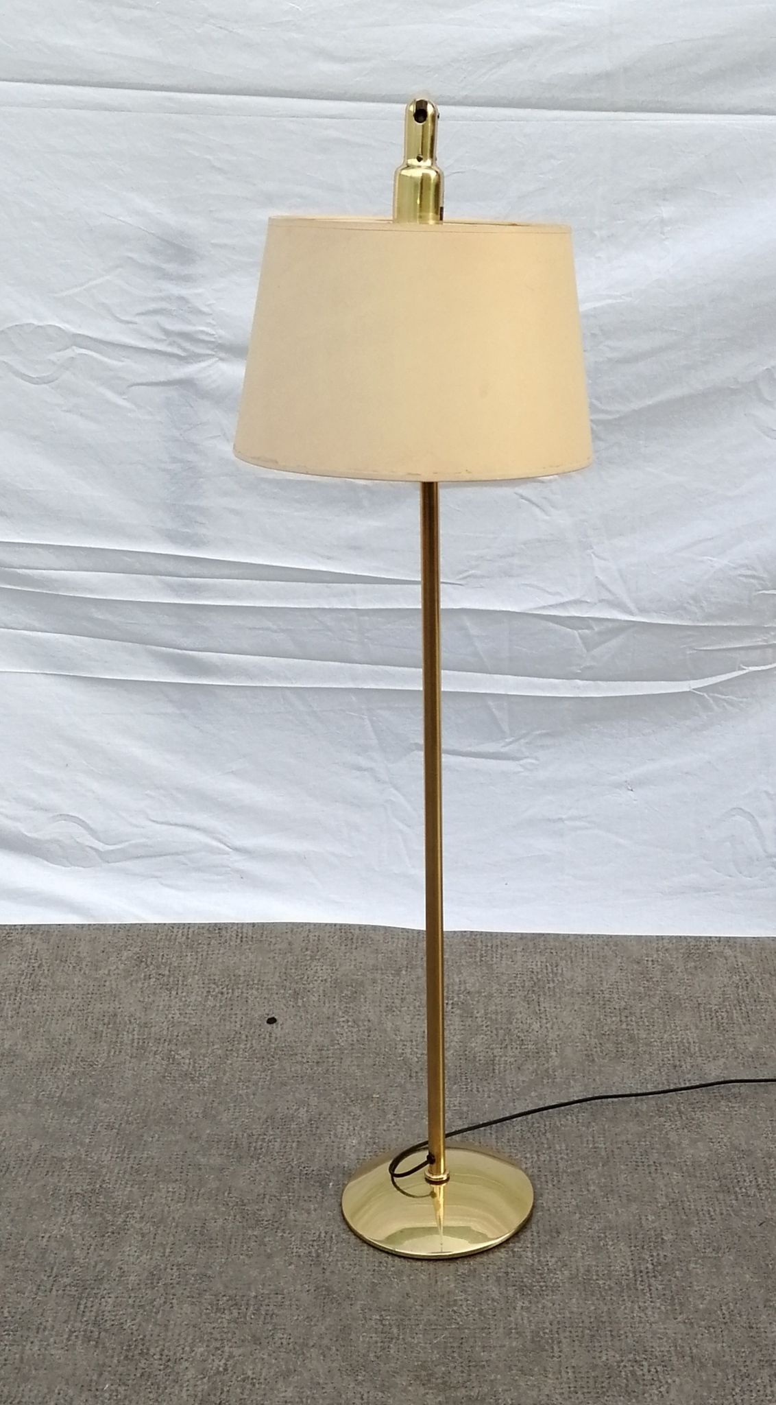Brass floor lamp MetalArte Spain vintage 70 year
