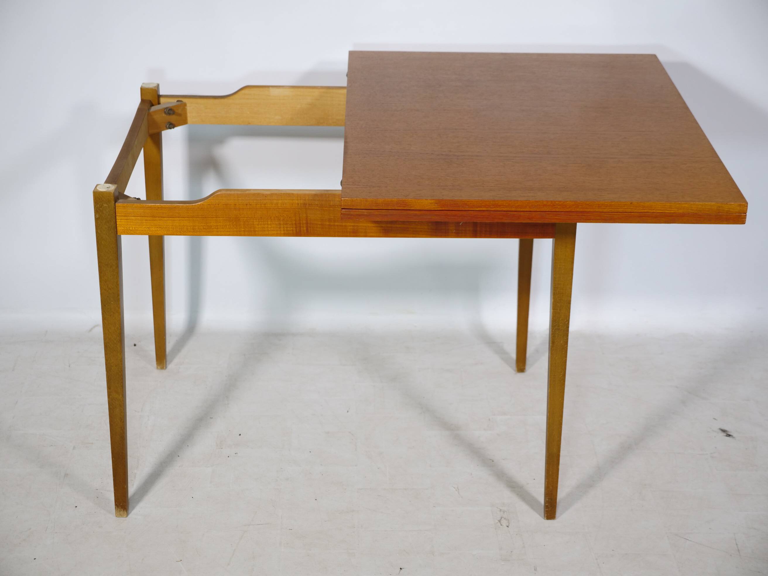 Mid Century Walnut Dining Table by Wilhelm Renz, 1960s