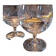 8 verres ballon ciselés – années 608 verres ballon ciselés – années 60