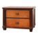 French Louis XVI Oak Commode with Fluted Corner Posts and Brass Handles, ci