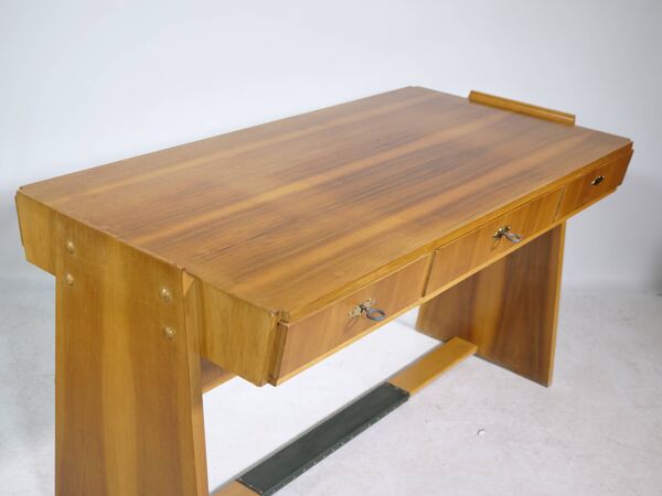 Bureau en noyer de style Mid-Century, Allemagne, années 1960