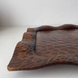Brutalist wooden tray
