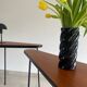 Paire de consoles hautes vintage
