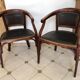 Paire de fauteuils Fischel 1900