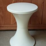 White tam-tam stool, Stamp edition