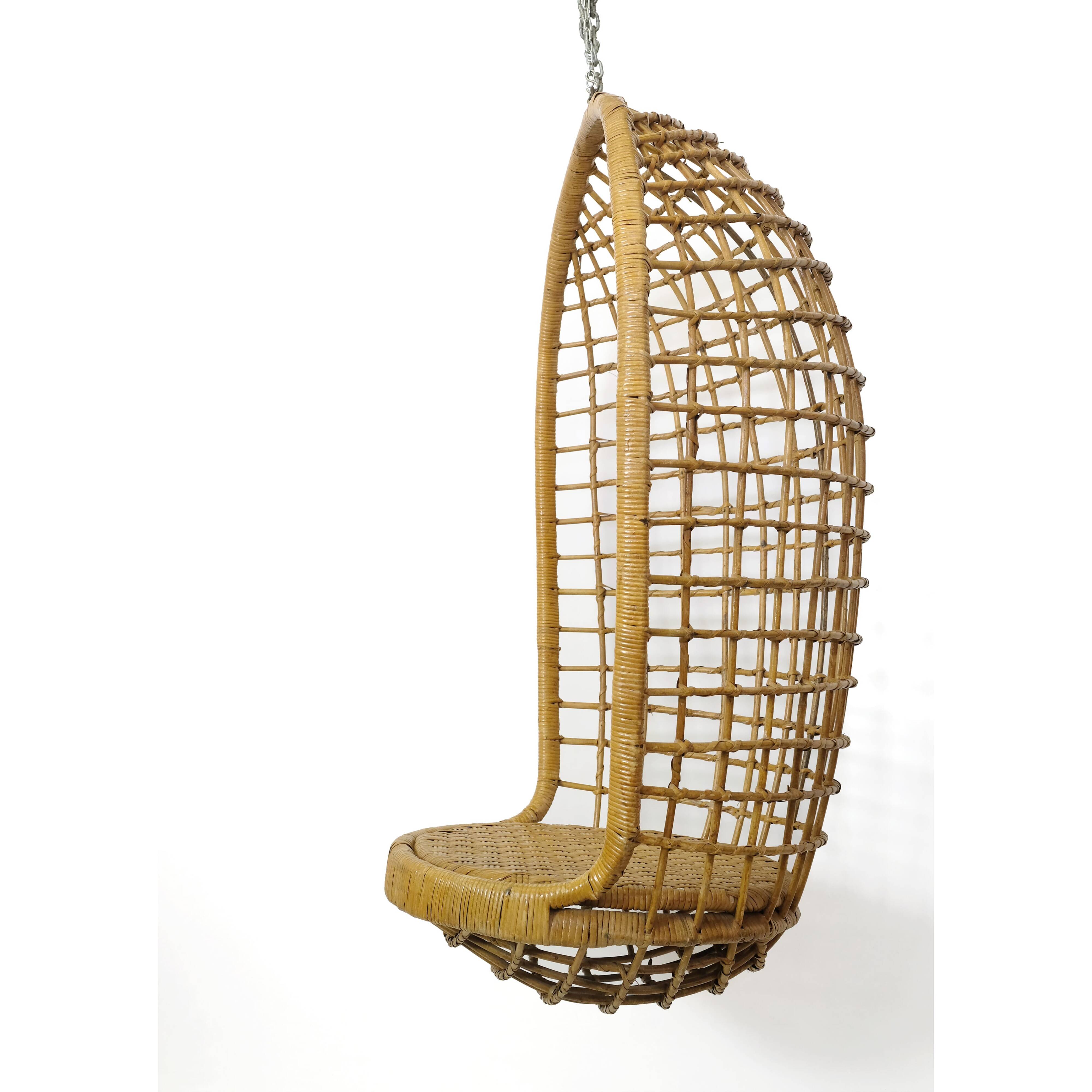Hanging cocoon chair from the 60s-70s