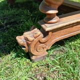 Old wooden table
