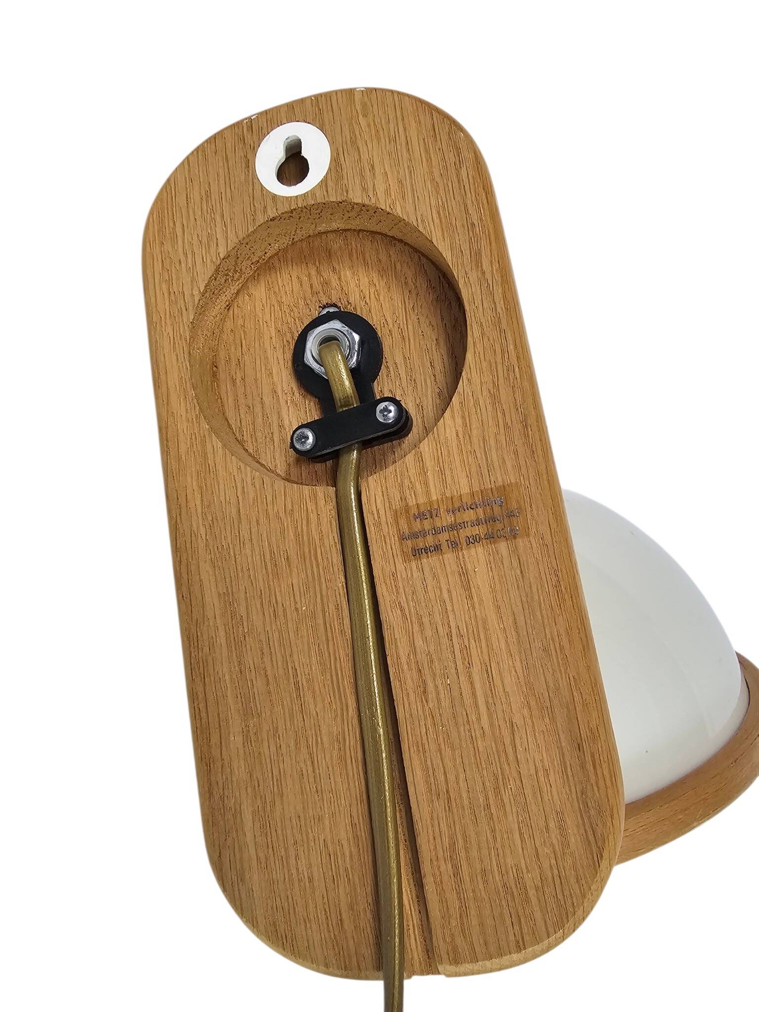 Steinhauer - wall lamp - wood - acrylic - Holland - 70's