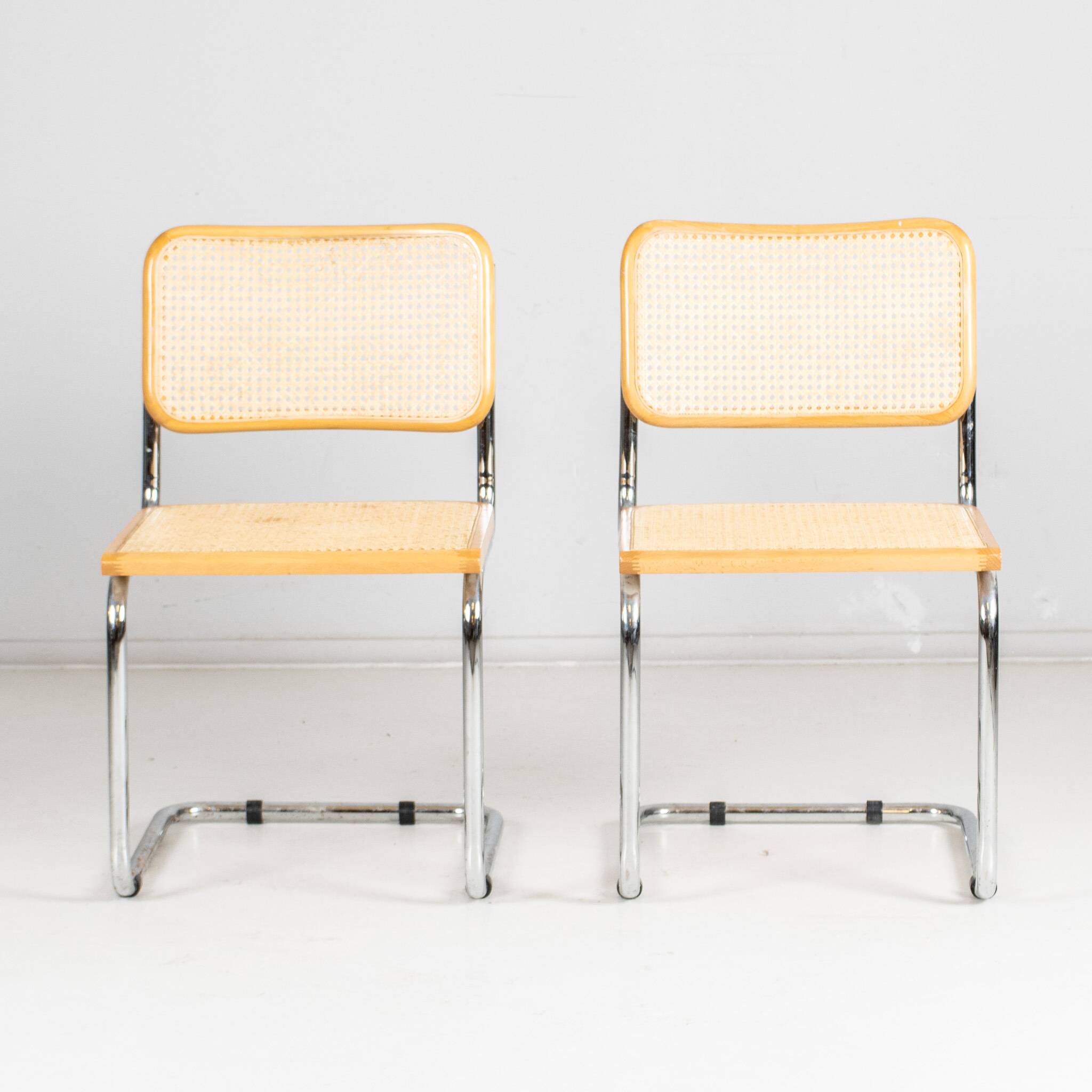 Chair a pair of cesca b32 attributed to breuer 1970 denmark