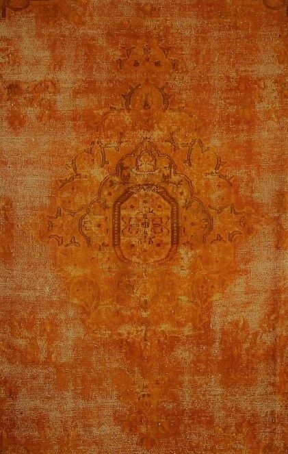 Vintage carpet orange 300 x 209 cm