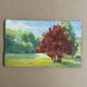 Small old oil on panel