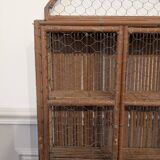 Wicker shelf