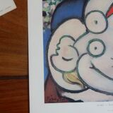 Picasso Nu 1932 reproduction éditions Braun & Cie Paris