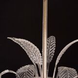 Luxury Barovier & Toso Chandelier, Murano Pulegoso Glass, 1950s