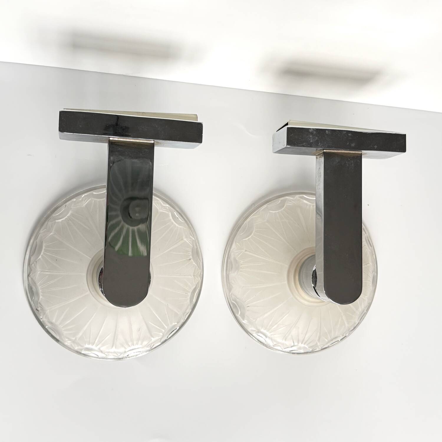 Pair of Art Deco wall sconces