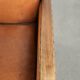 Unique set of two beautiful sheepskin art deco armchairs