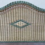 Rattan headboard