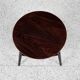 Midcentury Danish round side table in rosewood -Holger Georg Jensen - Kubus