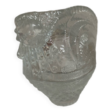 Original molded glass egg cup