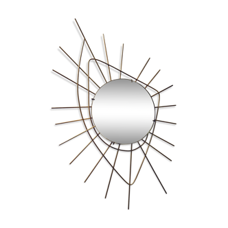 Mirror forms free vintage sun 51x74cm