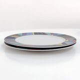 Lot de 2 assiettes à servir Metropol de Barbara Brenner pour Rosenthal, 90