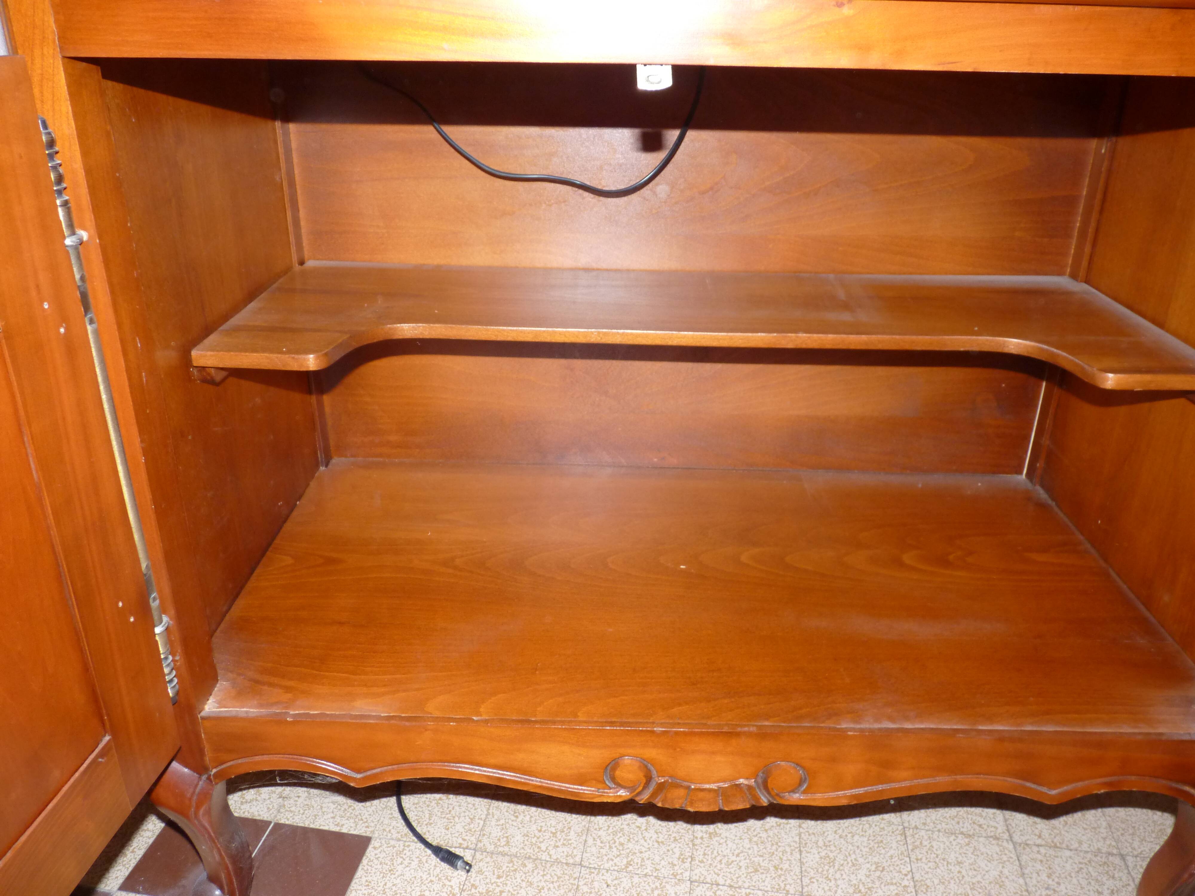 Vintage television cabinet