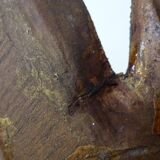 Mirror soleil golden wood 60/70