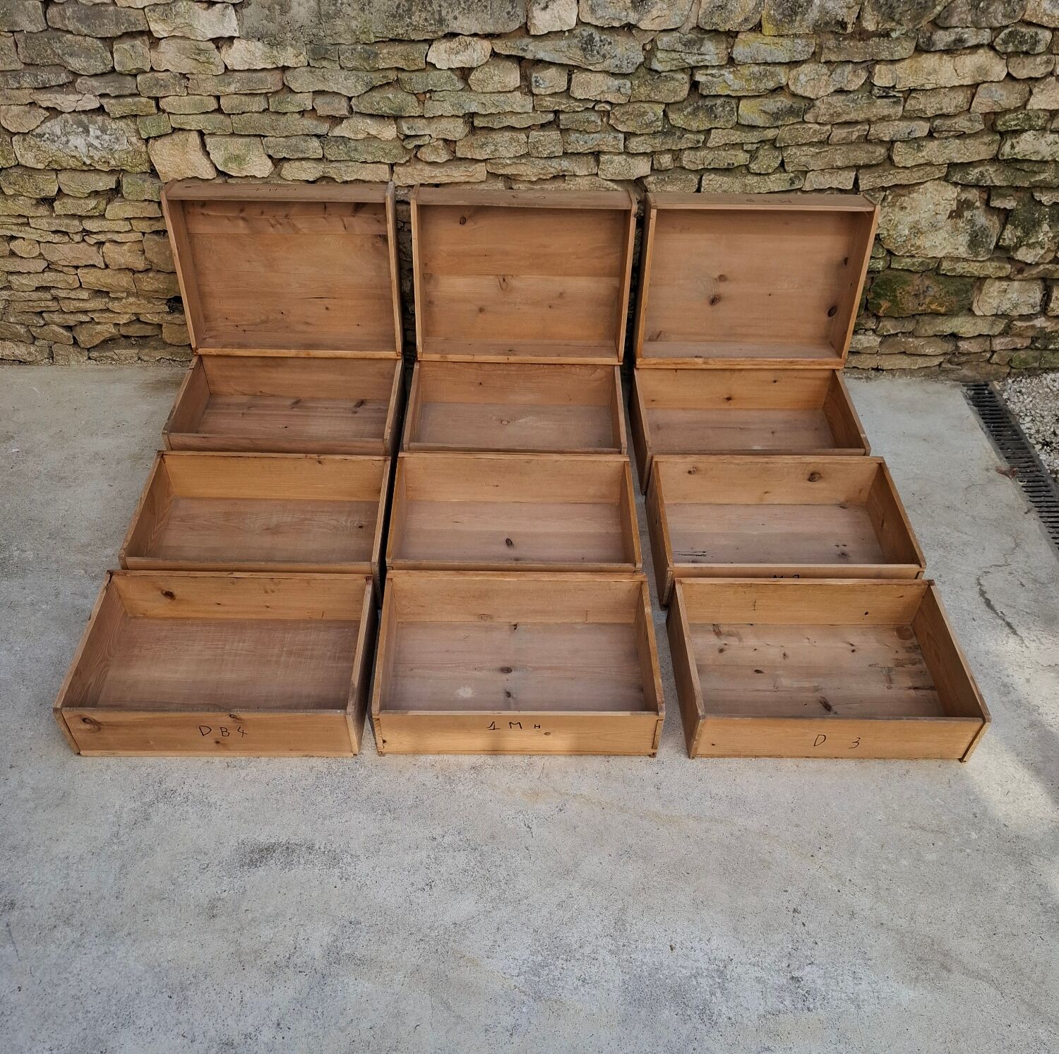 Craft cabinet with 12 drawers