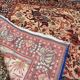 Tapis persan ispahan fait main scène chasse royale laine coton 160x110cm