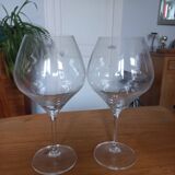Bohemian crystal glasses