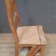 Chaise escabeau