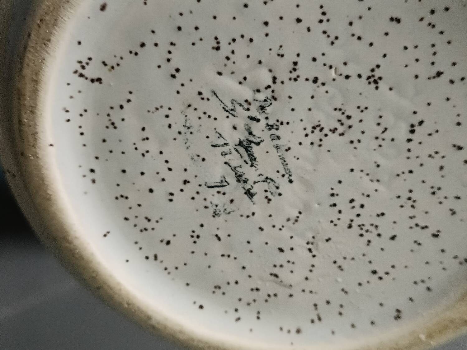 St. Clement blue flower pitcher