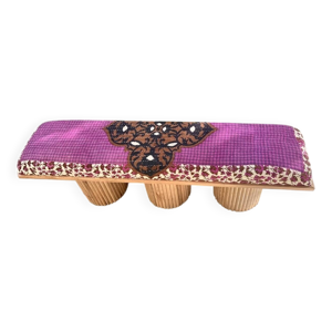 Banc structure bois assise
