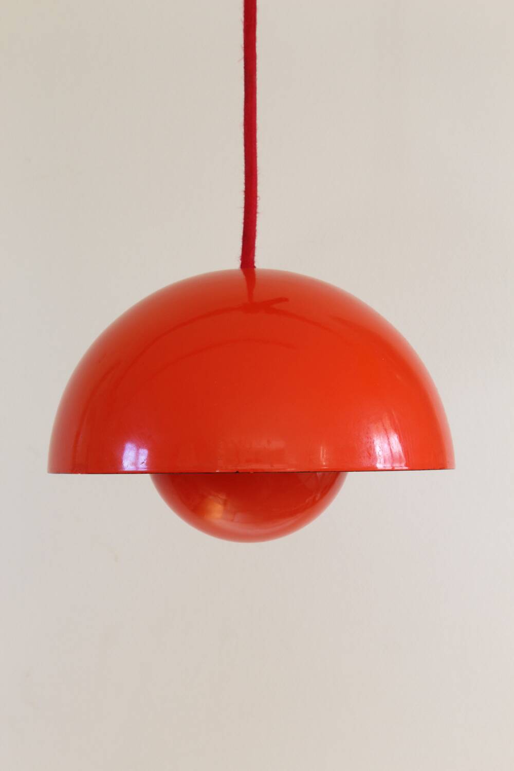 Flower Pot VP1 Pendant Light by Verner Panton for Louis Poulsen 1960s