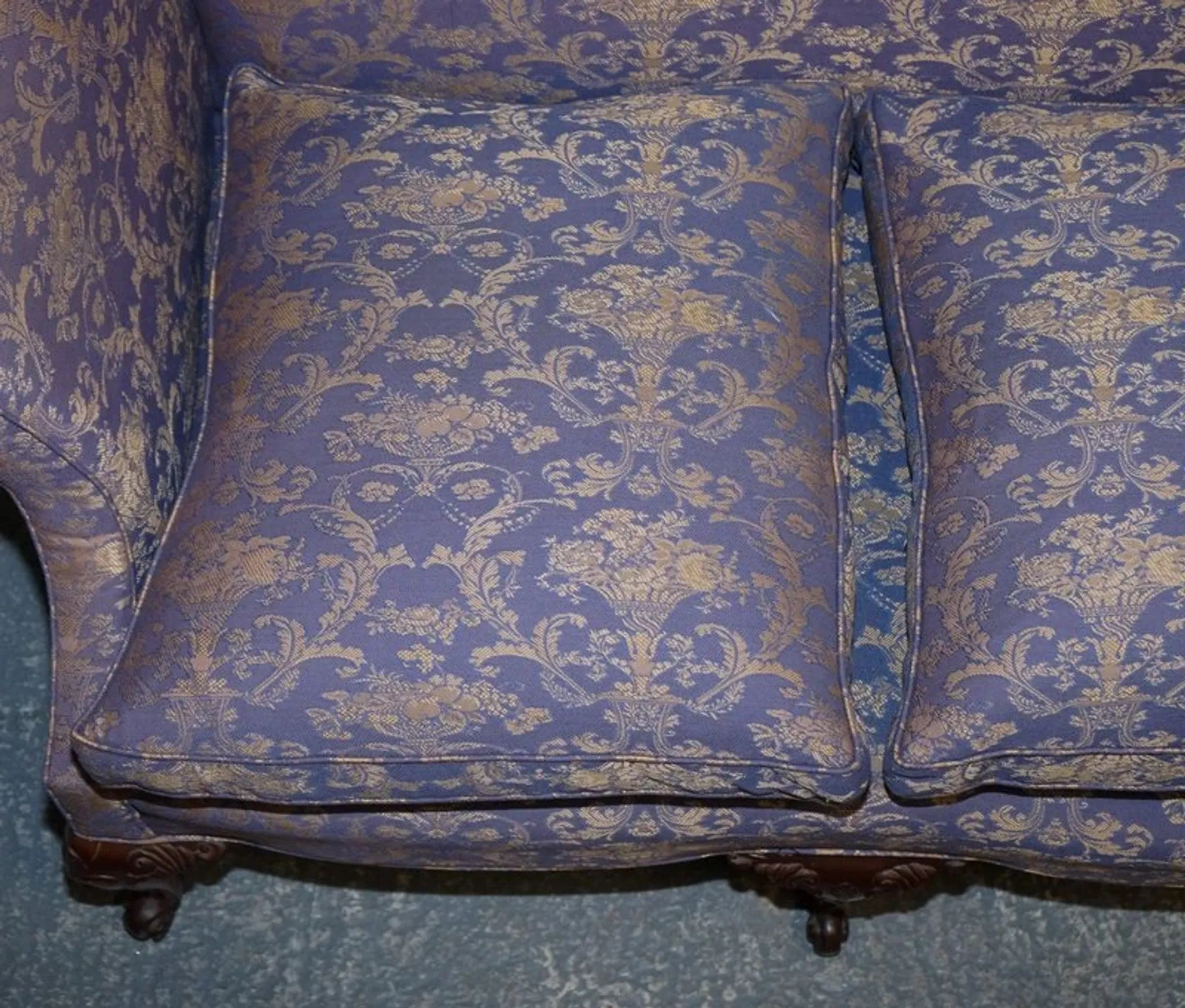 Chippendale 3-Seater Sofa Antique Country House, England