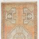 Vintage Accent Rug. Wool Turkish Seat Cover. Rustic Kitchen Rug. Handmade Door Mat. Bath Mat