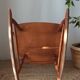 Rocking-chair vintage en bois tourné
