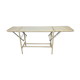 Old metal medical table