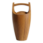 Jens Quistgaard, teak ice bucket from the 1960s.