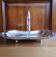 Silver metal basket
