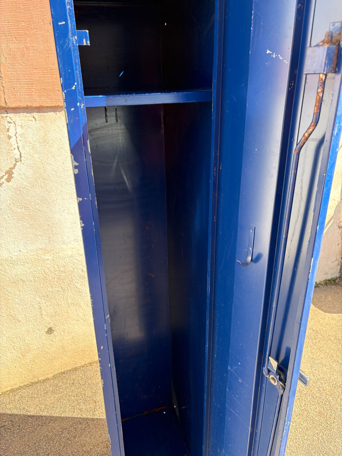 Vintage workshop wardrobe