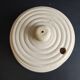 French vintage clay terra cotta cheese dish