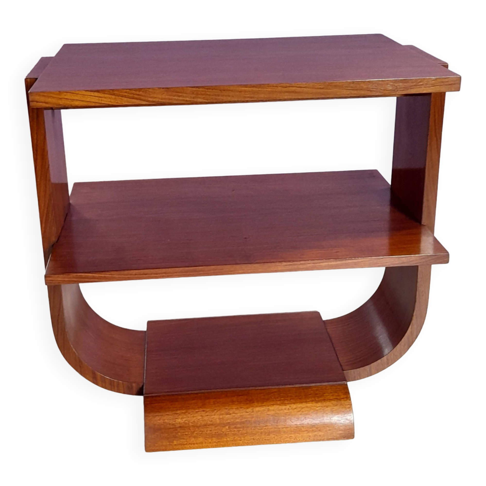 Art Deco period mahogany coffee table