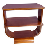 Table basse en acajou d'époque Art Déco